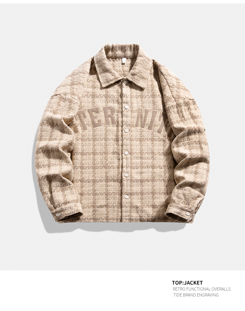 Férfi ruházat, minden passzol őszi ruhákhoz, divatos márka, laza kabát_voghion.com