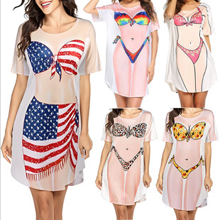 �W���¿��Ը�Ů�b�Ȼ��������B��ȹ���䐺��Ȥζ3Dӡ����ʽ˯ȹ