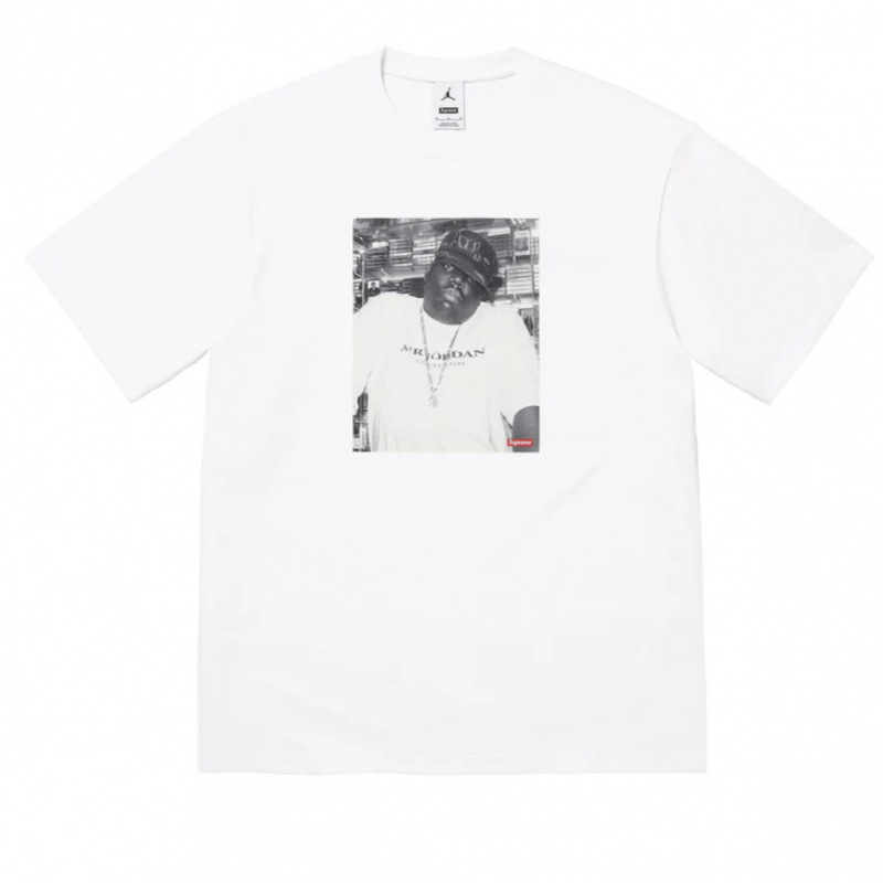 Supreme Jordan Biggie T-shirt White