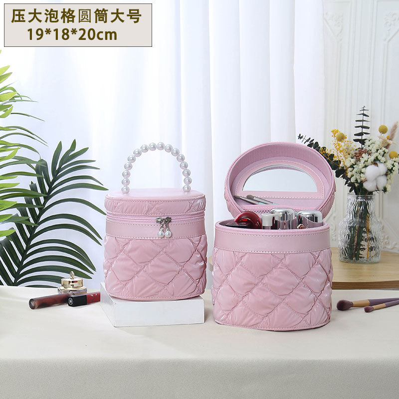 Nuevo estuche de maquillaje de burbujas, estuche de mano de alta calidad, estuche impermeable, bolsa de cosméticos portátil de gran capacidad al por mayor