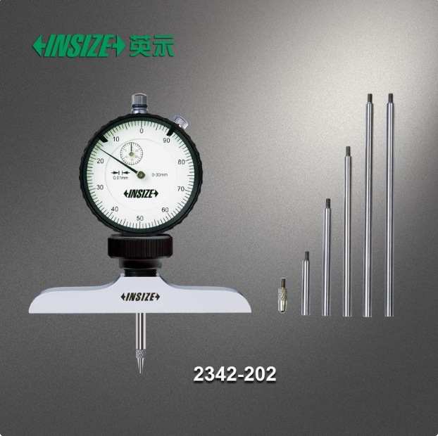 INSIZE英示带表测深规2342 0-300mm