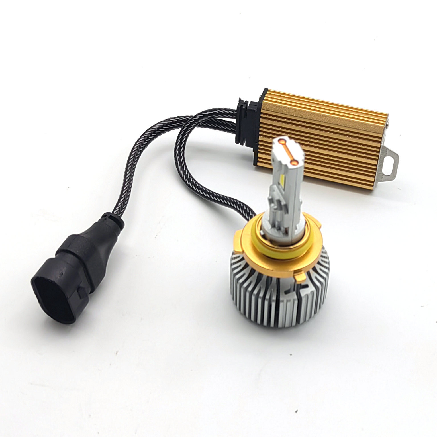 Phare de voiture H4 H19 à LED haute luminosité avec décodage, 80 W, 24 V_voghion.com