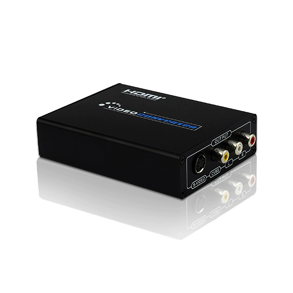 Кроссбордер Spot AV к конвертор HDMI AV to HDMI AV+SVIDEOl to HDMI RCA конвертация многопортовый интерфейс