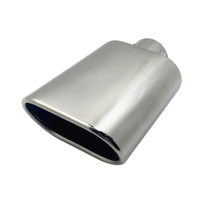 Mercedes-Benz BMW Audi üçün 60MM xrom örtüklü paslanmayan polad səsboğucu ucluğu