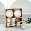 Coffee ceramics, set, afternoon tea, cup, European style, Birthday gift