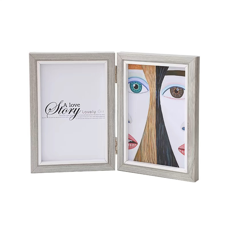 クリエイティブトリプルフォトフレームテーブルスクリーン結合 70% off スタックフォトフレーム卒業写真フォトフレーム誕生日ギフト