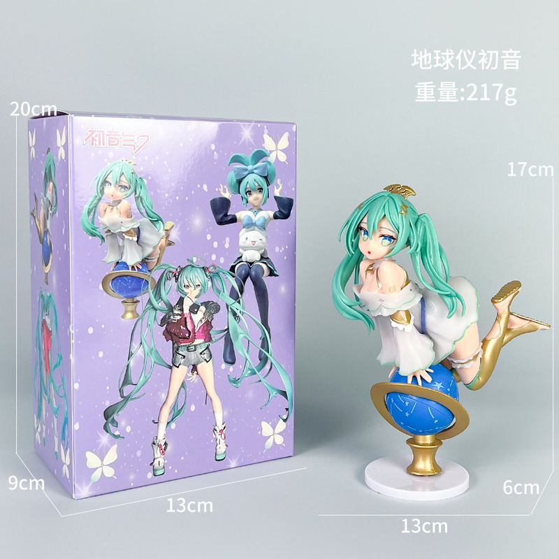 初音未来手办动漫水冰月美少女蕾姆花嫁穹妹二次元公仔模型摆件批|undefined
