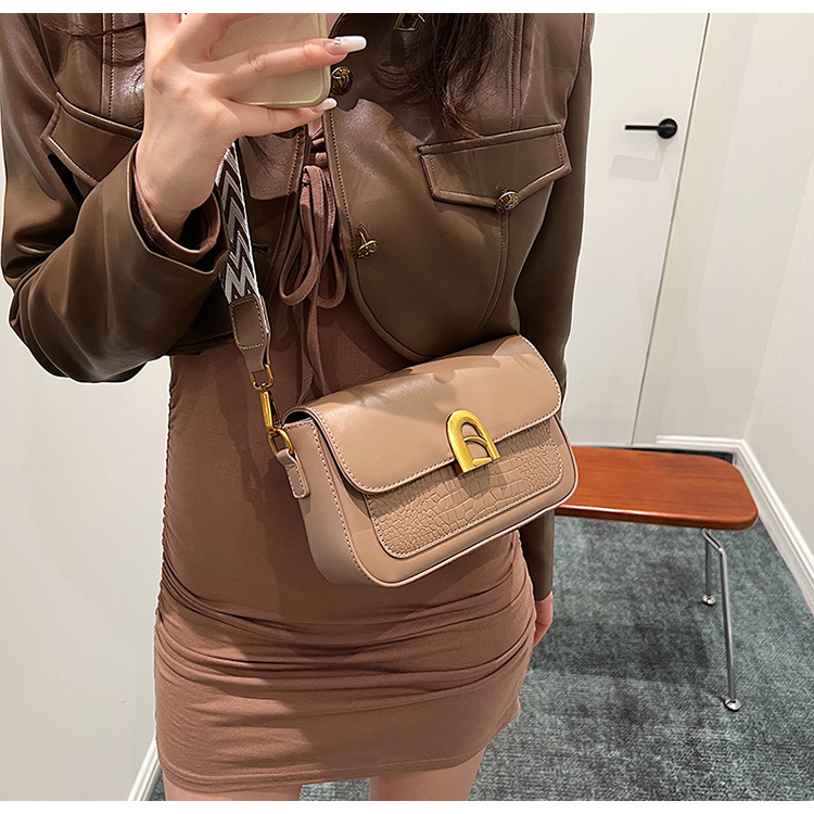 Women's Crossbody Bag Crocodile Pattern Shoulder Bag For Autumn_voghion.com