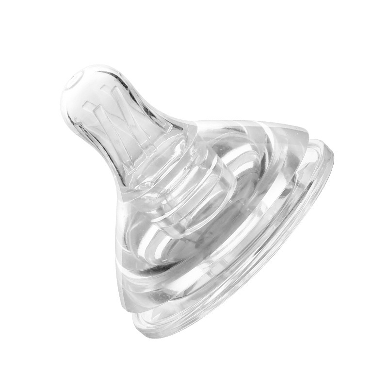 Bebé de calibre amplio un sorbo de chupeta para adaptarse a biberón de 5 cm de calibre para bebés a prueba de fugas de chupeta de agua