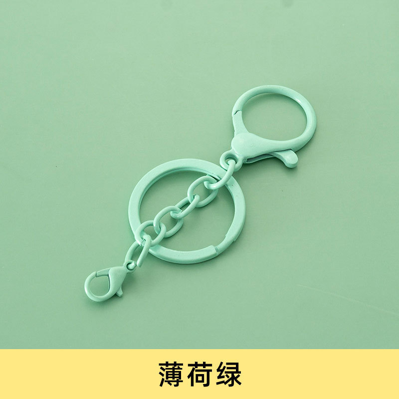 カラー塗装キーホルダー303ロブスターキーチェーン金属キーホルダーdiyアクセサリーアクセサリーアクセサリー部品|undefined