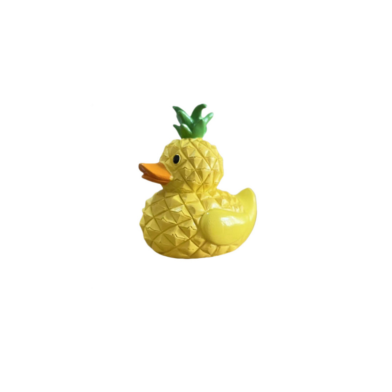 跨境亚马逊新款Adorable Fruit Duck可爱水果鸭创意树脂工艺摆件|undefined