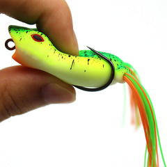 仿生雷蛙5cm/11g撞水魚餌軟餌 假餌高品質仿生餌漁具用品路亞餌