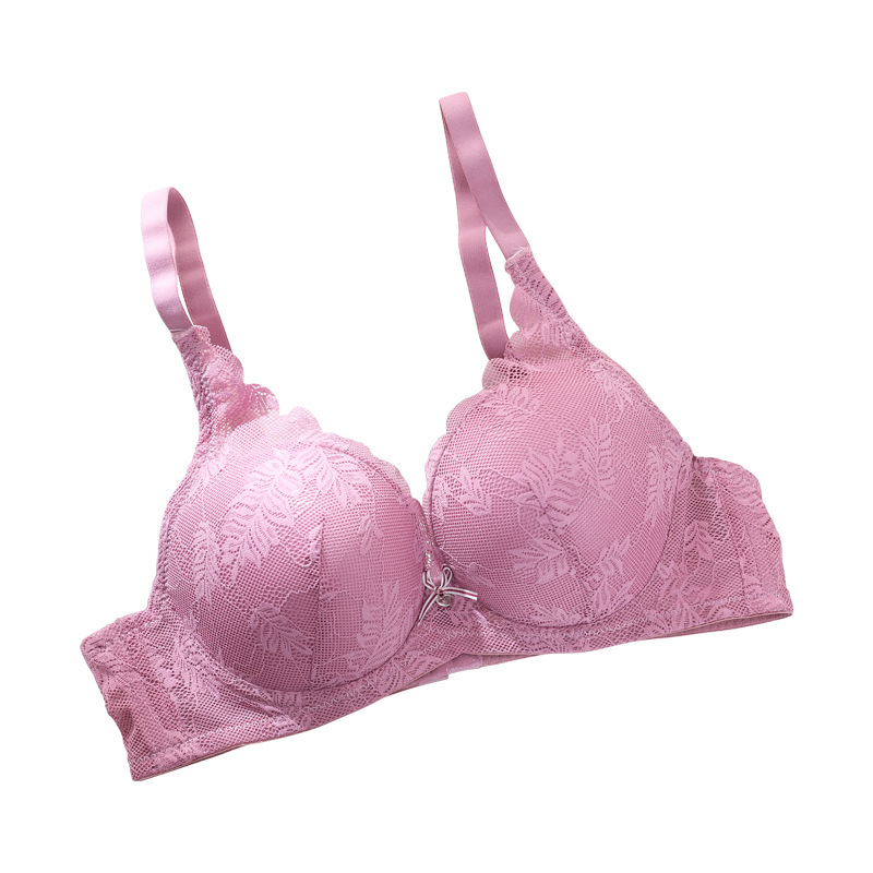 Fábrica de stock del sudeste asiático sujetador de mujer encaje ajustable de taza confortable sujetador transpirable