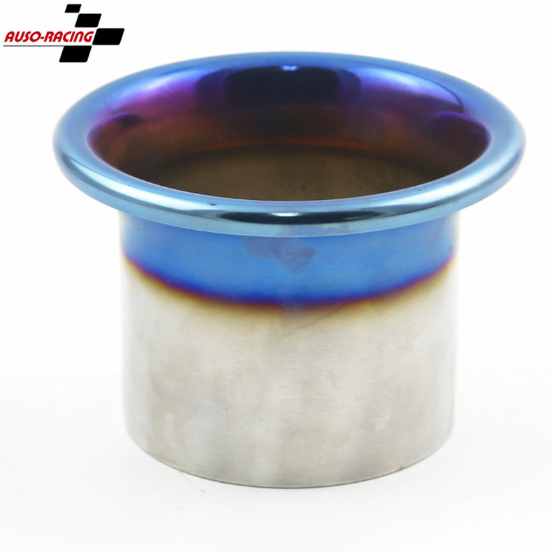 Grilled Blue Air Intake Bell Mouth Air Inlet Universal Modified Stainless Steel Air Outlet Modified Large Air Outlet