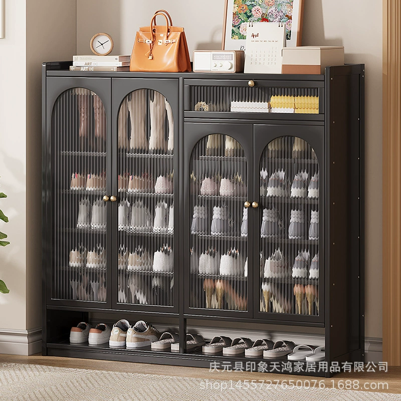 J 1 чрезвычайно узкий входной бамбуковый многослойный пылезащитный шкаф для обуви большой емкости, шкаф для обуви, входная дверь, домашний шкаф для хранения, напольный