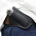 EDC тактический сабля карман сложить нож воловья кожа Крюк карман на открытом воздухе EDC инструмент натуральная кожа хранение набор
