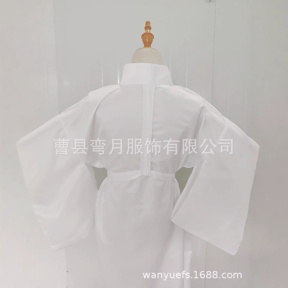Japanese Kimono Bathrobe Wings White dress Sleeve Wings in stock Base Shirt Long Jacket Lined Kimono