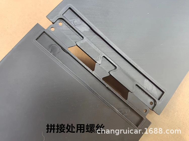 Car Shark Fin Rear Spoiler, Rear Lip, Small Surround Bumper, Chassis Decoration, Airflow Deflector Modification