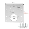 Hinge plate-large [porous model]