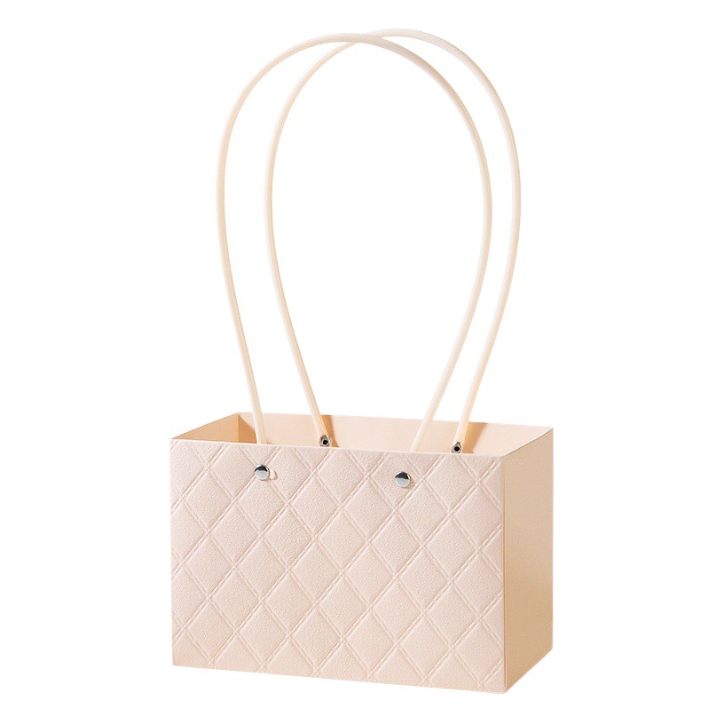 Bolsa de macarrones, bolsa de aperitivos, bolsa para arreglos florales de gelatina, bolsa con relieve estéreo, bolsa cuadrada trapezoidal para regalos de cumpleaños y festivos