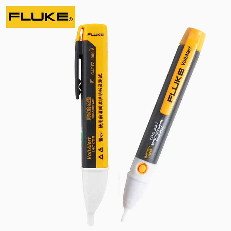 FLUKE Fluke 1AC/2AC Электрик профессиональный индукционный тестовый карандаш 1AC бесконтактный высокоточный топографический карандаш