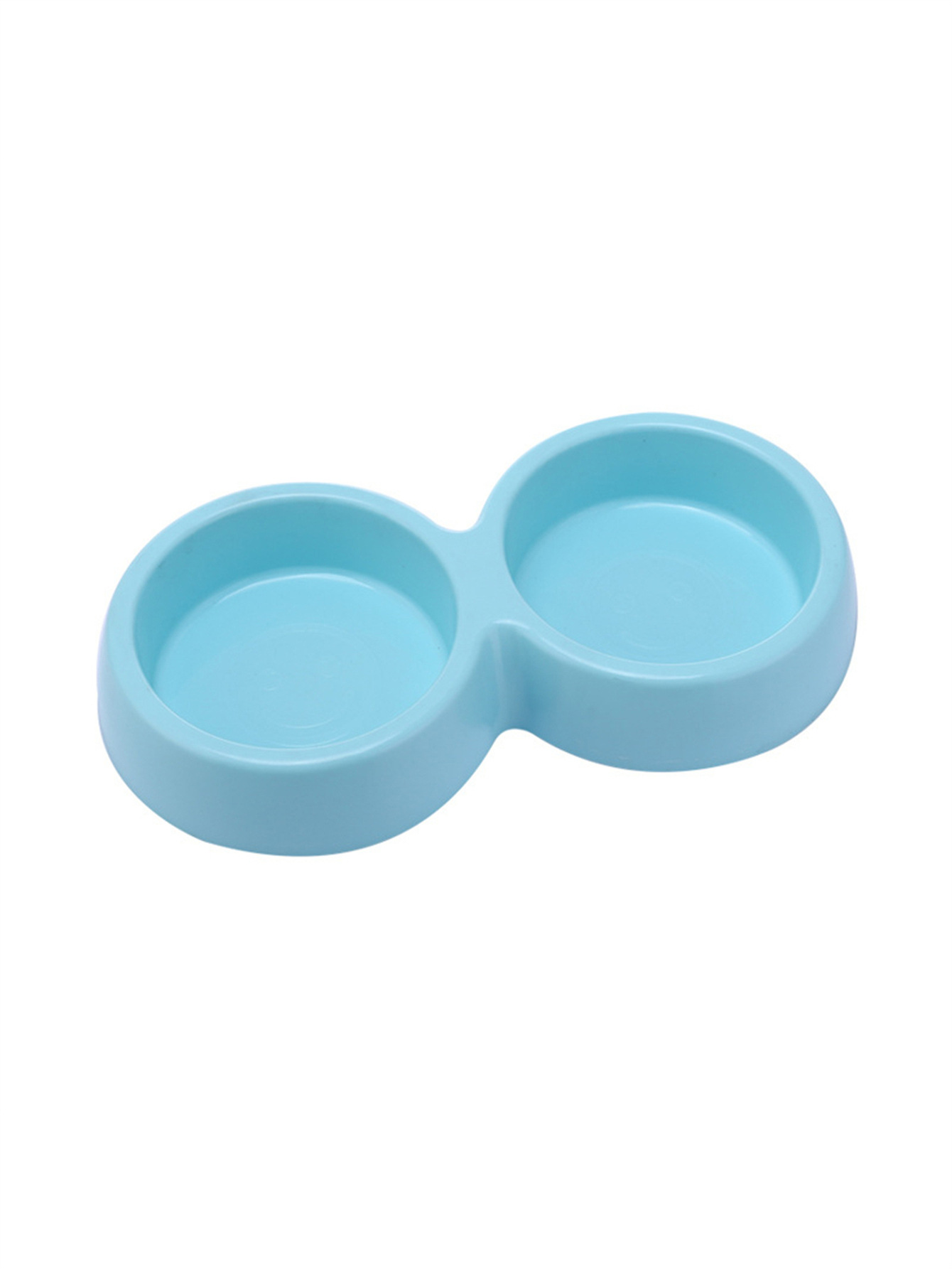 스테인리스 그릇이 없는 하늘색