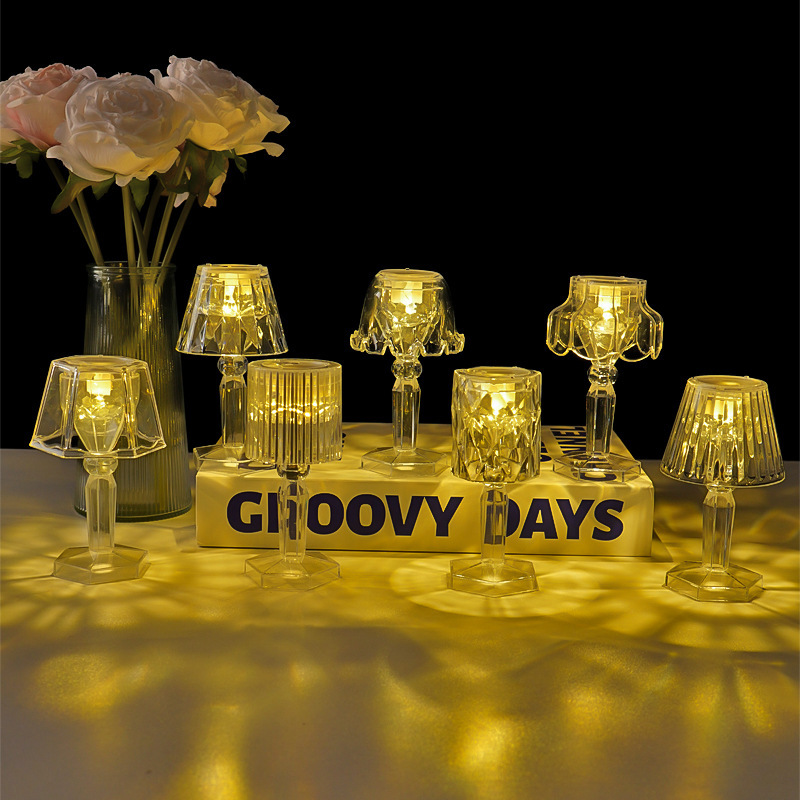 Original Manufacturer Trendy Creative Crystal Small Table Lamp Bedroom Bedside Lamp Decorative Night Light Desktop Atmosphere Ornament Original Manufacturer Trendy Creative Crystal Small Table Lamp Bedroom Bedside Lamp Decorative Night Light Desktop Atmosphere Ornament