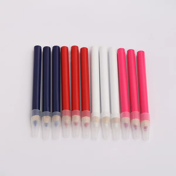 3.5inch Tailor's Pens with Transparent Soft Covers, Four-Color Mixed Dotting Pens, Cutting Supplies, Ready-To-Ship Stationery Wholesale