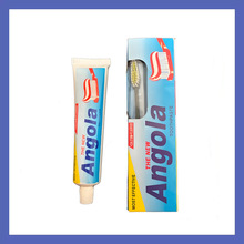 外贸出口喜露150g英文三色牙膏带牙刷 angola toothpaste中东非洲