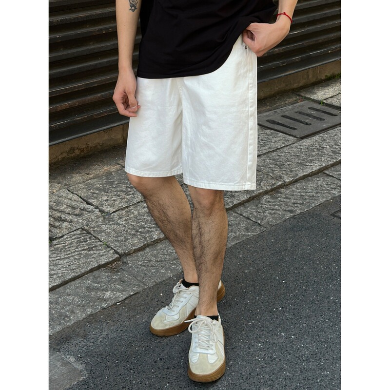 American Retro Washed Cargo Shorts for Men, Summer Brown Cleanfit Knee-Length Sports Casual Shorts