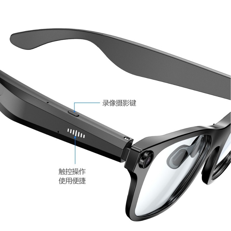カメラ付きスマートグラス、動画撮影、写真撮影、翻訳、音楽再生、Bluetoothオーディオ、音声録音、AIグラス|undefined