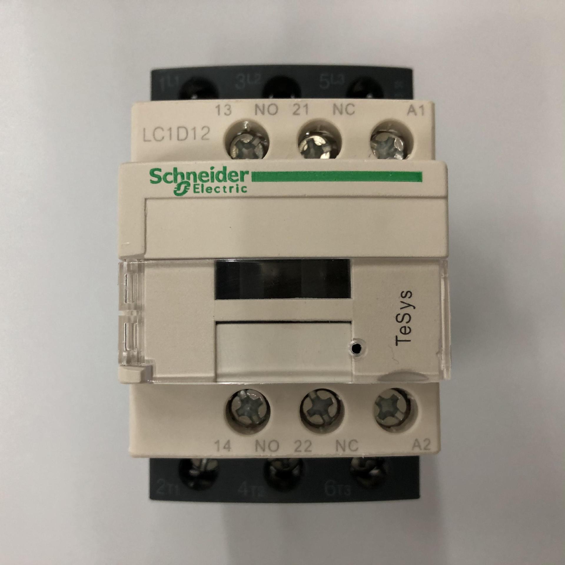 原装正品LC1D12Q7C AC380V 50/60Hz Schneider三级交流接触器