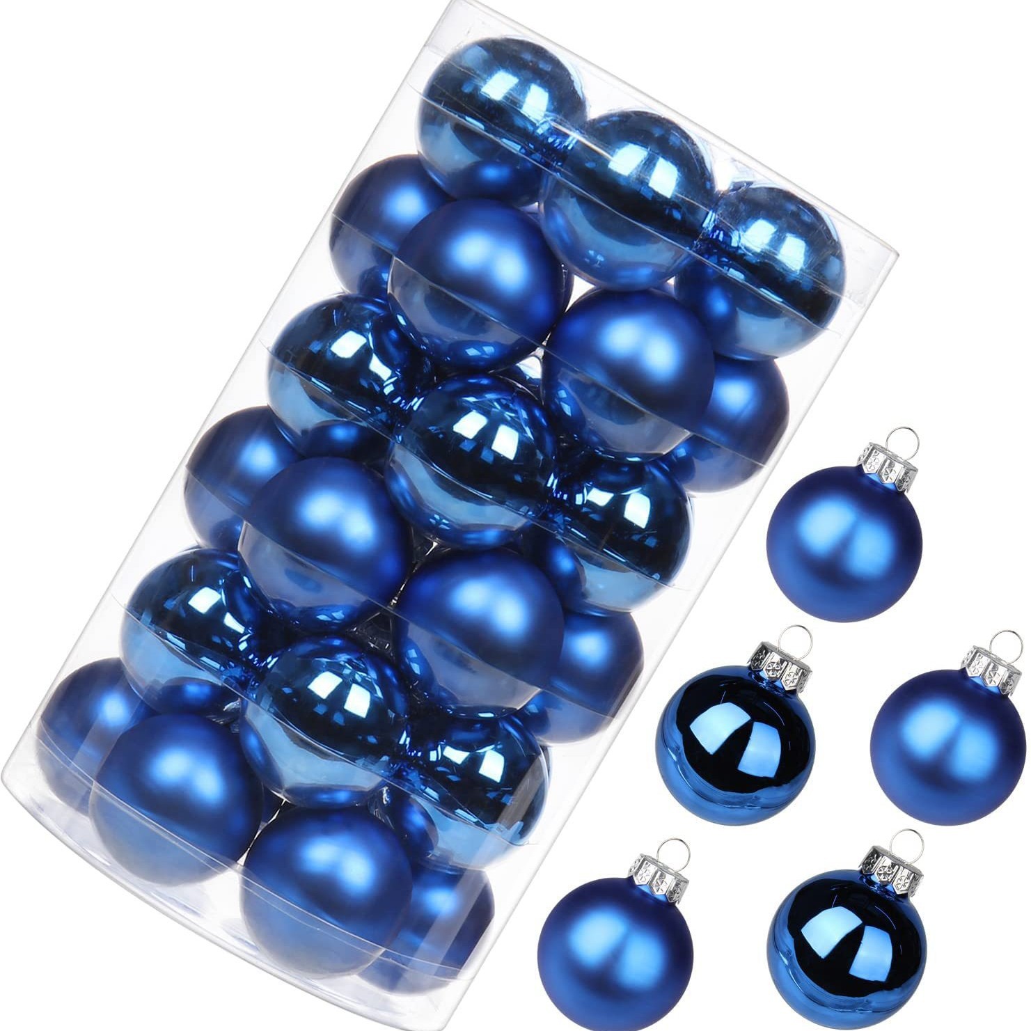 Amazon E-commerce exclusivo para 30 Navidad bola de plástico decoración fiesta hotel atmósfera set de bola de decoración