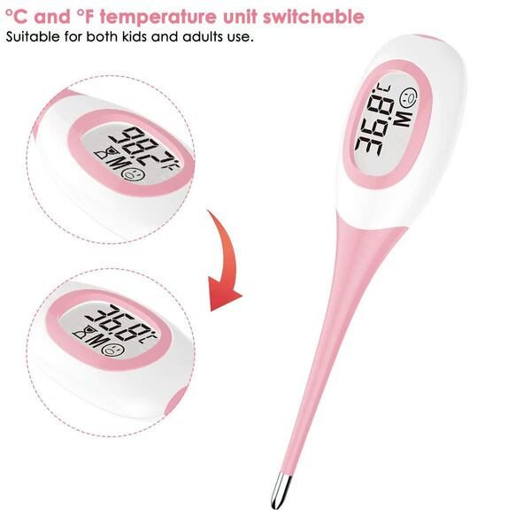 Elite fast electronic physiological oral thermometer