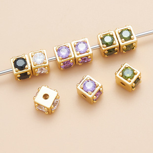 ����ɫ�Ƕ�ʯ���θ��鴮��ɢ���ִ�����������diy�Ʒ���