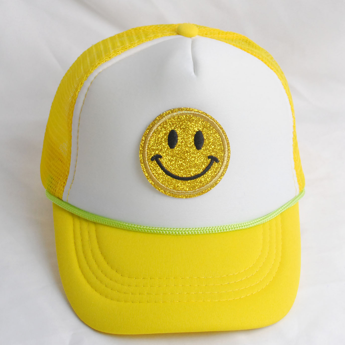 أطفال للجنسين الأساسي وجه مبتسم قبعة البيسبول display picture 5