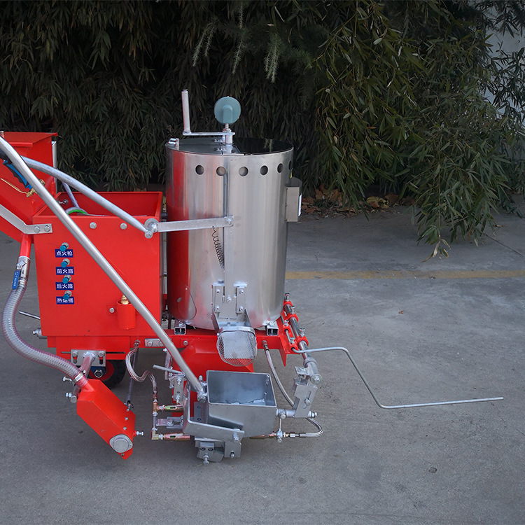 公路道路标线划线机 停车位划线道路热熔划线设备 市政路面标线设