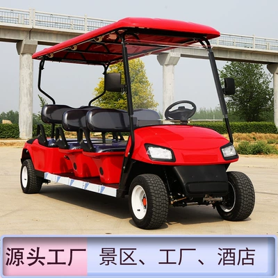 Elektrikli qolf avtomobilləri electric sightseeing bus four-wheel