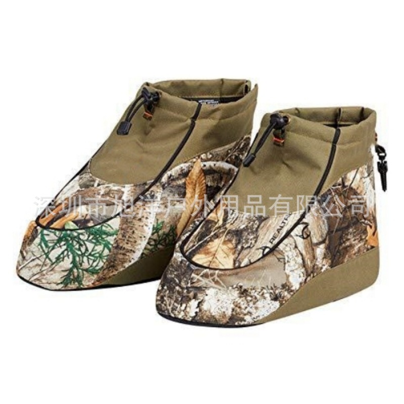 Hunting insulated shoe cover camouflage outdoor tactical protective water men's boots warm cover accessories fishing wild bird watching