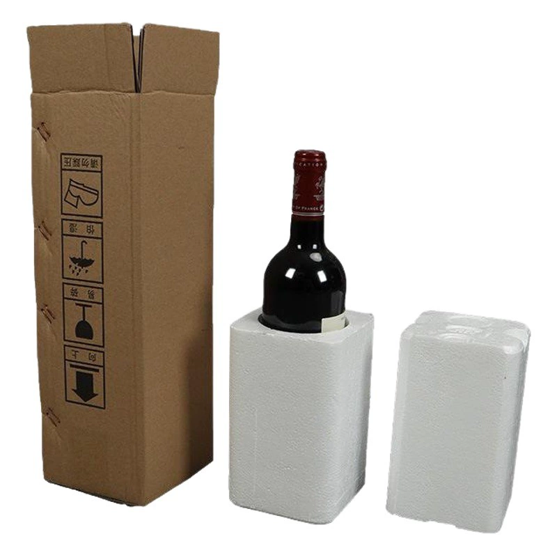 Прямые поставки с завода: пенопластовые коробки для красного вина, для бутылок 750 мл (Бургундия, Бордо), 1612 пенопластовых коробок для вина