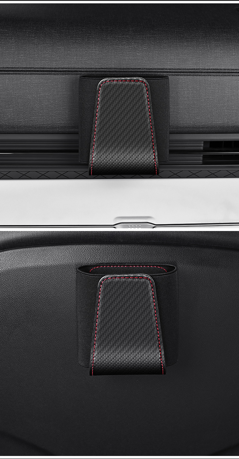 Car Storage Box, Seat Back Multifunctional Leather Car Storage Bag, Armrest Box, Middle Phone Card Holder, Car Door Storage