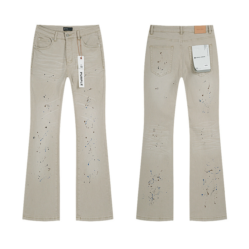 Europa y los Estados Unidos SS versión correcta de la marca púrpura, jeans de lavado en agua para hombres y mujeres, fábrica de Guangzhou en stock