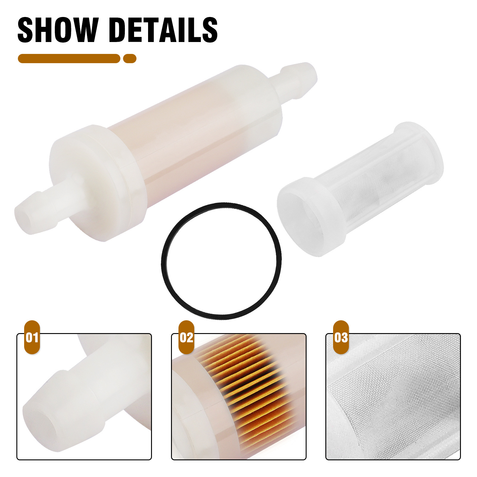 Marine Parts 275000262 Fuel Filter Element Engine Fuel Filter 275000051 Suitable for Dodge