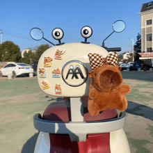 毛绒装饰品可爱动物汽车挂件玩具礼物民族风公仔车尾摆件