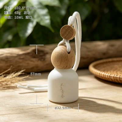 Car perfume bottle pendant, empty: Car hanging