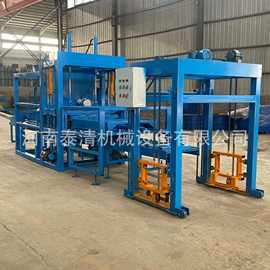 block machine自动河沙空心砖制造机砌块压砖机煤矸石水泥造砖机