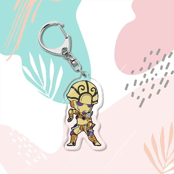 Аксессуары к аниме Jojo's Bizarre Adventure из акрилового ключодержащего брелка, подвеска Джоджо Джозеф, подарок