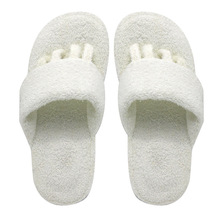 五指棉拖鞋生产加工定制小额批发男女沙滩家居特色夹指跨境