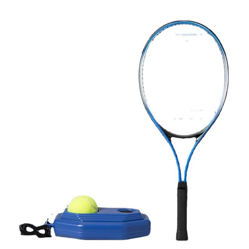 Tennis universal racket for training for beginners for adults, set