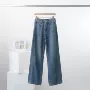 宽松新款直筒休闲牛仔裤